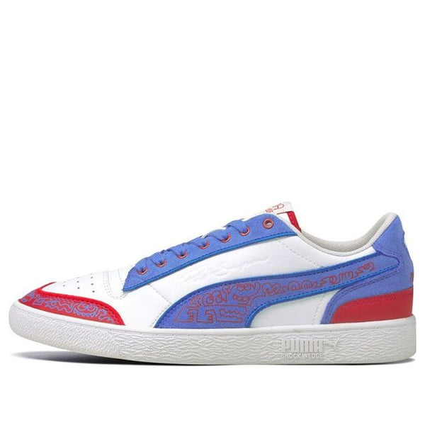 Кроссовки ralph sampson mr doodle casual shoes white/blue/red Puma, белый 
Кроссовки ralph sampson mr doodle casual shoes white/blue/red Puma, белый