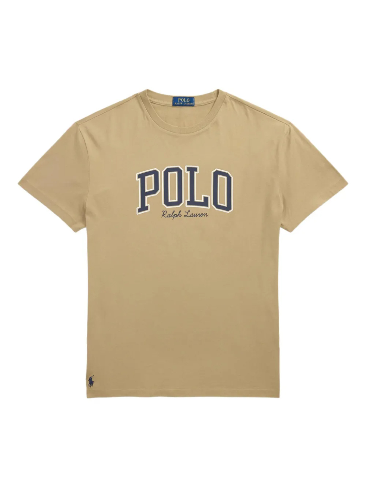 Polo Ralph Lauren футболка с логотипом, нейтральный 
Polo Ralph Lauren футболка с логотипом, нейтральный