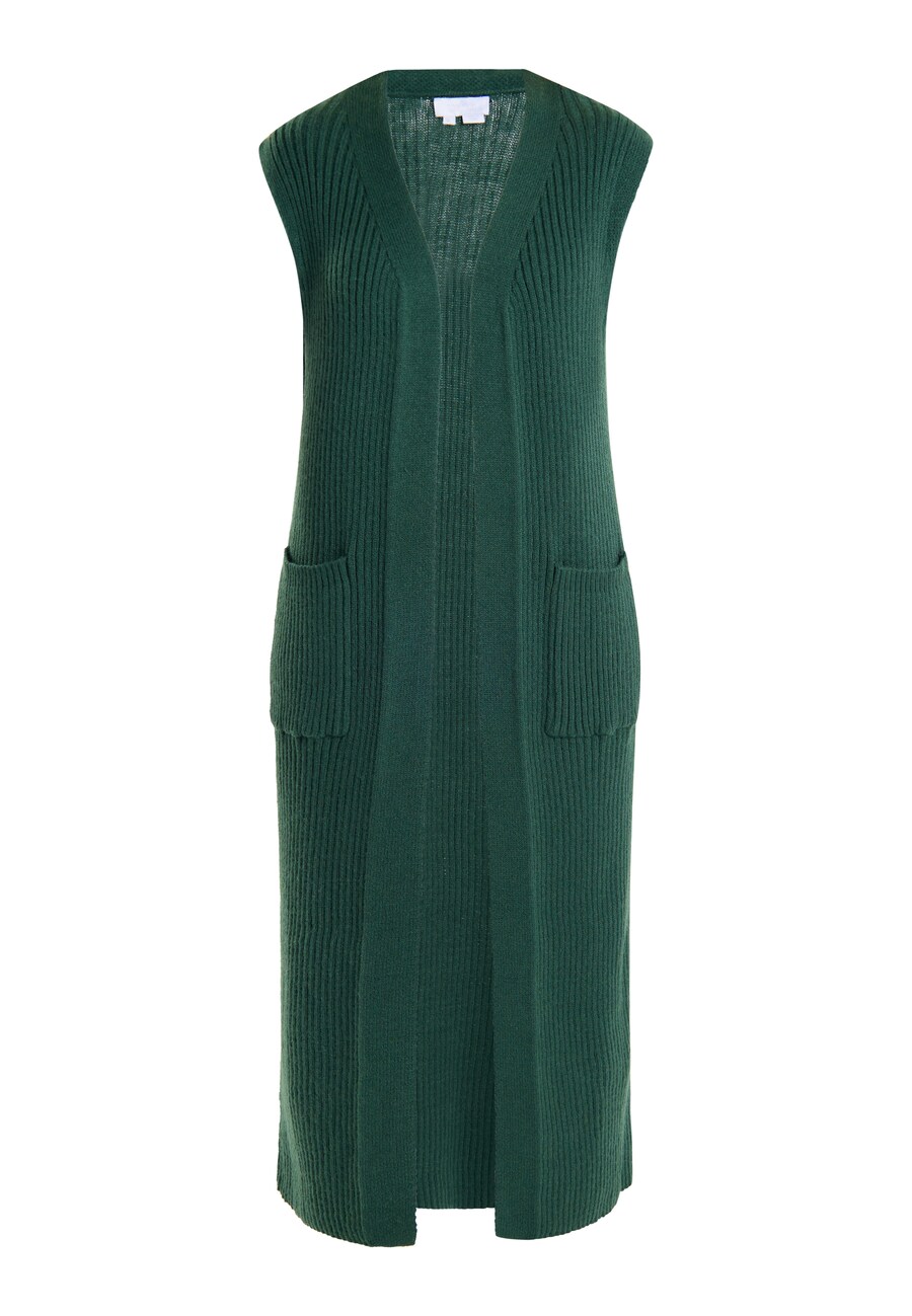 Вязаный жилет usha WHITE LABEL Teylon, темно-зеленый
Вязаный жилет usha WHITE LABEL Teylon, темно-зеленый