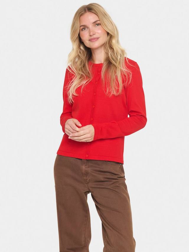 Кардиган милы Saint Tropez, цвет Racing Red 
Кардиган милы Saint Tropez, цвет Racing Red