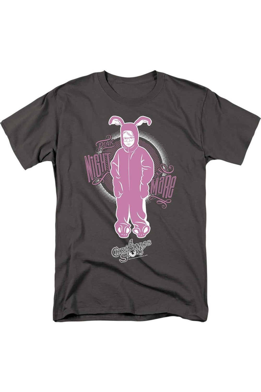 Футболка с коротким рукавом для взрослых «Рождественская история» с изображением розового кошмара Gildan
Футболка с коротким рукавом для взрослых «Рождественская история» с изображением розового кошмара Gildan