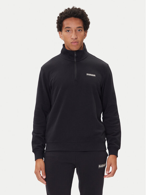 Свитшот relaxed fit NP0A88TO Napapijri, чёрный
Свитшот relaxed fit NP0A88TO Napapijri, чёрный