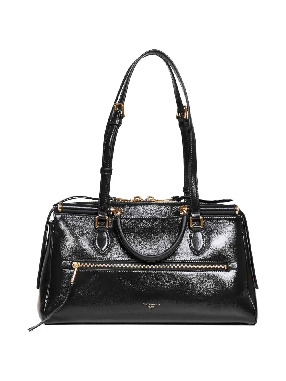 Сумка-тоут Vittoria из кожи Dolce & Gabbana, черный
Сумка-тоут Vittoria из кожи Dolce & Gabbana, черный