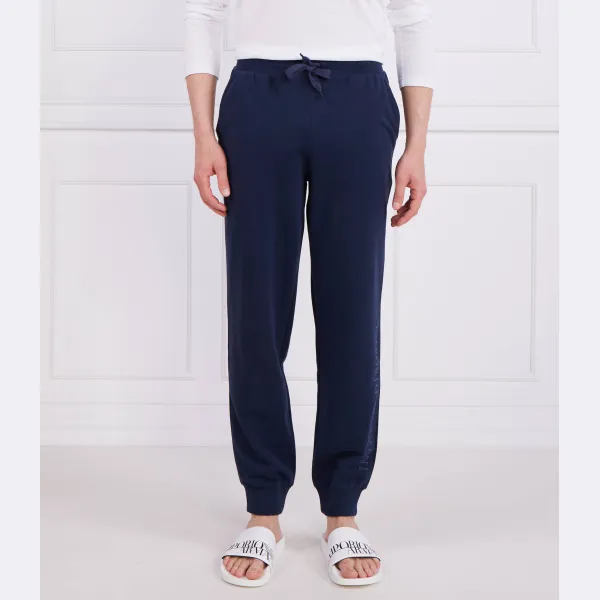 Спортивные брюки стандартного кроя Emporio Armani, синий
Спортивные брюки стандартного кроя Emporio Armani, синий