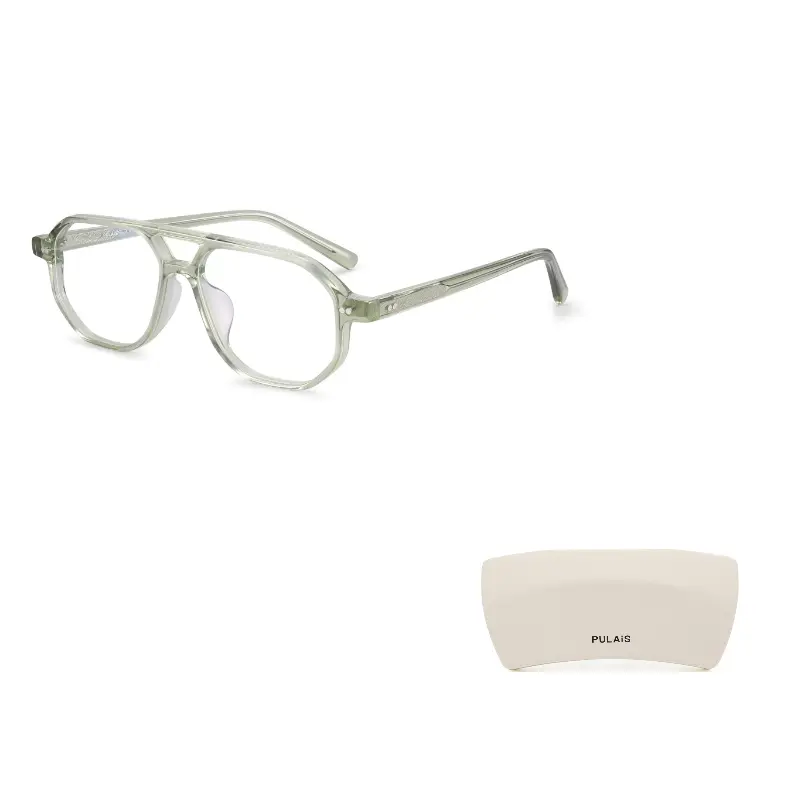 PULAIS Авиаторская оправа для очков мужская, PB8179-C03 Transparent Green
PULAIS Авиаторская оправа для очков мужская, PB8179-C03 Transparent Green