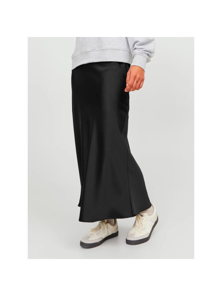 Юбка до колена Jack & Jones, черный 
Юбка до колена Jack & Jones, черный