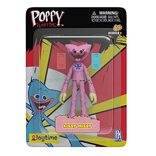 Шарнирная фигурка Bizak Poppy Playtime, 13 см, Kissy Missy, поставляется с аксессуарами, как в видеоигре, разные персонажи для коллекционирования, возраст 6+ (64237702) Other
Шарнирная фигурка Bizak Poppy Playtime, 13 см, Kissy Missy, поставляется с аксессуарами, как в видеоигре, разные персонажи для коллекционирования, возраст 6+ (64237702) Other