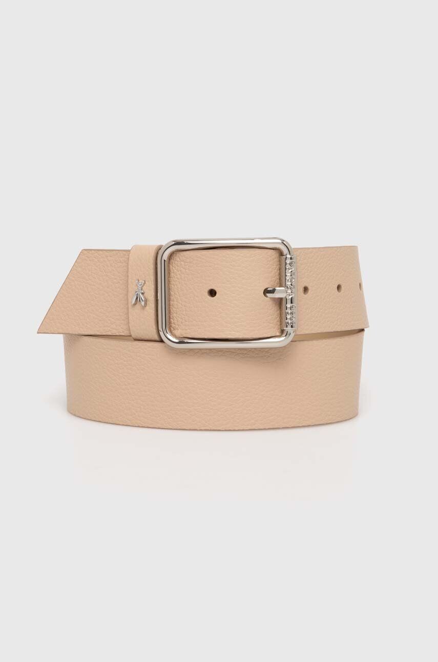 Кожаный ремень Patrizia Pepe, бежевый
Кожаный ремень Patrizia Pepe, бежевый