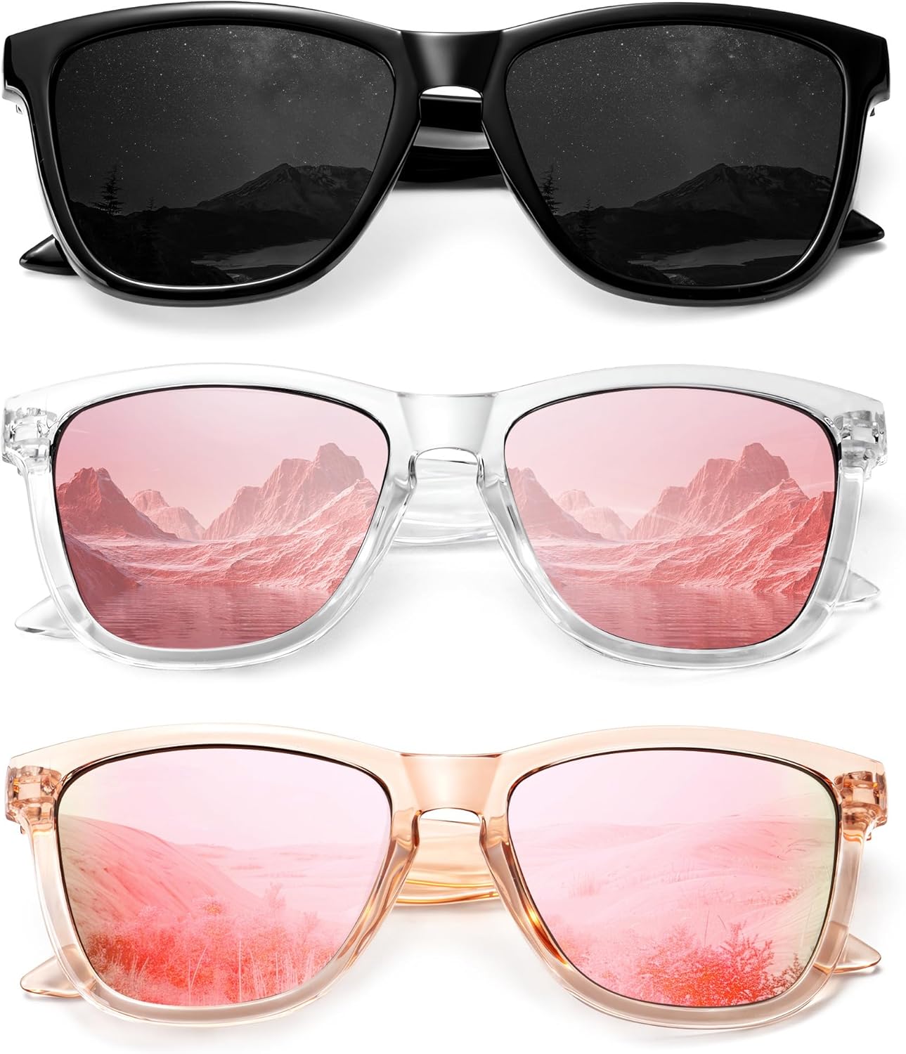 Поляризованные солнцезащитные очки для женщин, модные классические ретро-очки, дизайнерские солнцезащитные очки для мужчин, винтажные модные очки с защитой UV400 CIFOYA, Black-pink-light Pink
Поляризованные солнцезащитные очки для женщин, модные классические ретро-очки, дизайнерские солнцезащитные очки для мужчин, винтажные модные очки с защитой UV400 CIFOYA, Black-pink-light Pink