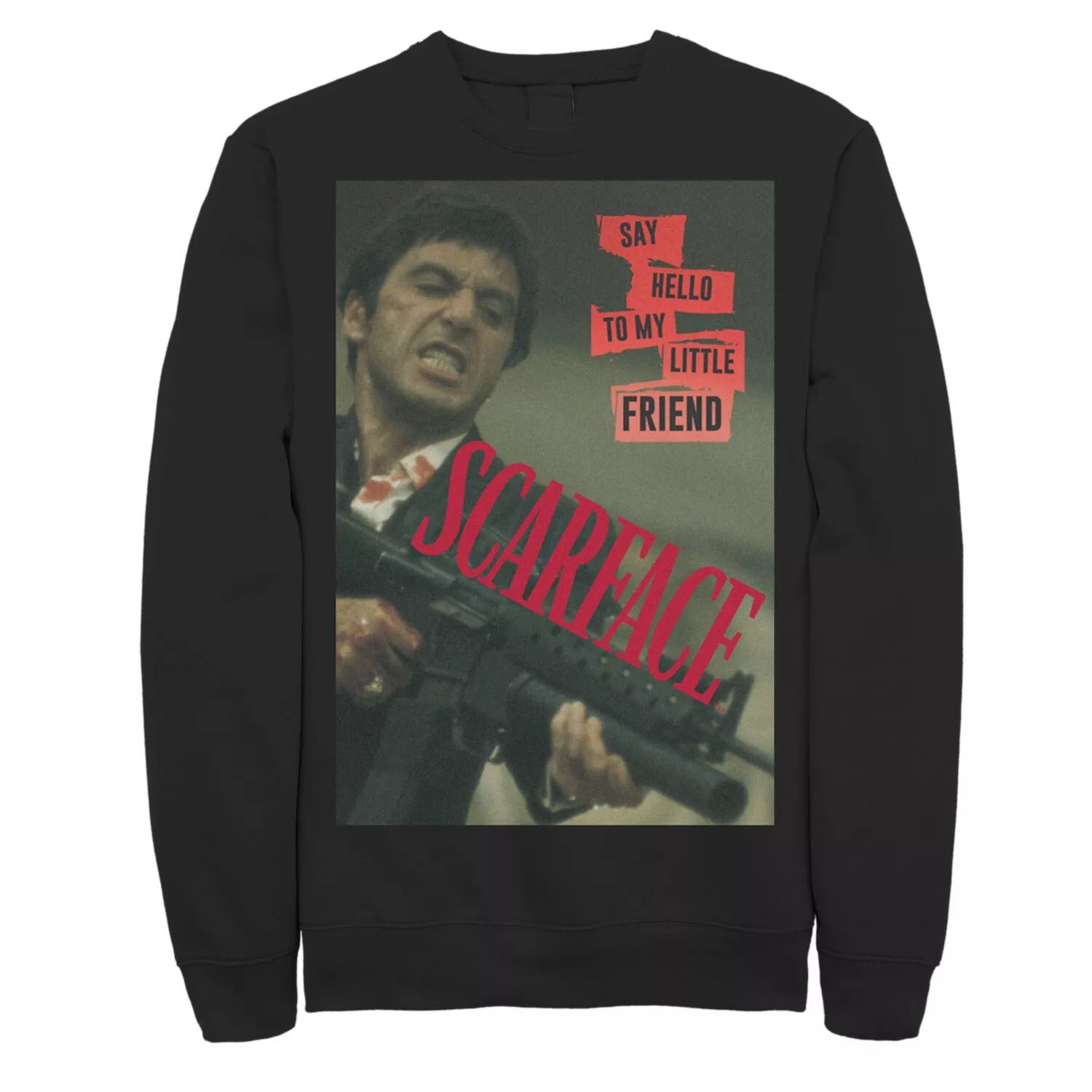 Мужской свитшот с изображением лица со шрамом и изображением моего маленького друга Licensed Character
Мужской свитшот с изображением лица со шрамом и изображением моего маленького друга Licensed Character