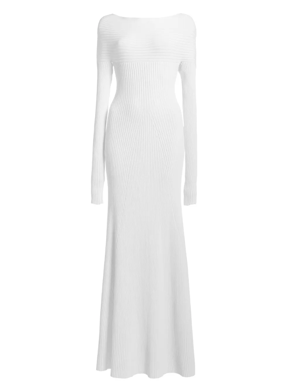 Платье макси с открытыми плечами A.W.A.K.E. Mode, белый
Платье макси с открытыми плечами A.W.A.K.E. Mode, белый