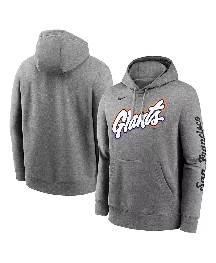 Мужская худи из френч-терри Heather Charcoal San Francisco Giants 2025 City Connect Club Nike
Мужская худи из френч-терри Heather Charcoal San Francisco Giants 2025 City Connect Club Nike