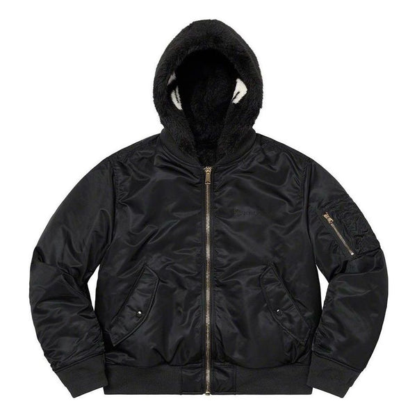 Куртка faux fur reversible ma-1 'black white' Supreme, черный
Куртка faux fur reversible ma-1 'black white' Supreme, черный