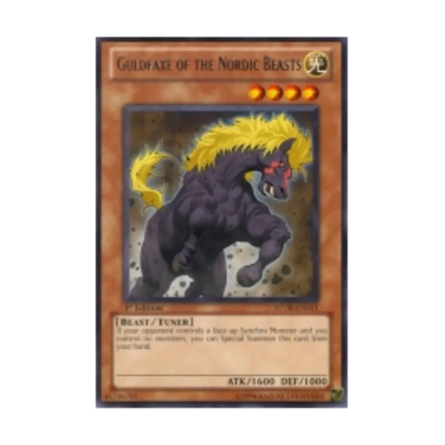 CCG Гульдфакс из северных зверей (редкий), Yu-Gi-Oh - Storm of Ragnarok - Singles
CCG Гульдфакс из северных зверей (редкий), Yu-Gi-Oh - Storm of Ragnarok - Singles