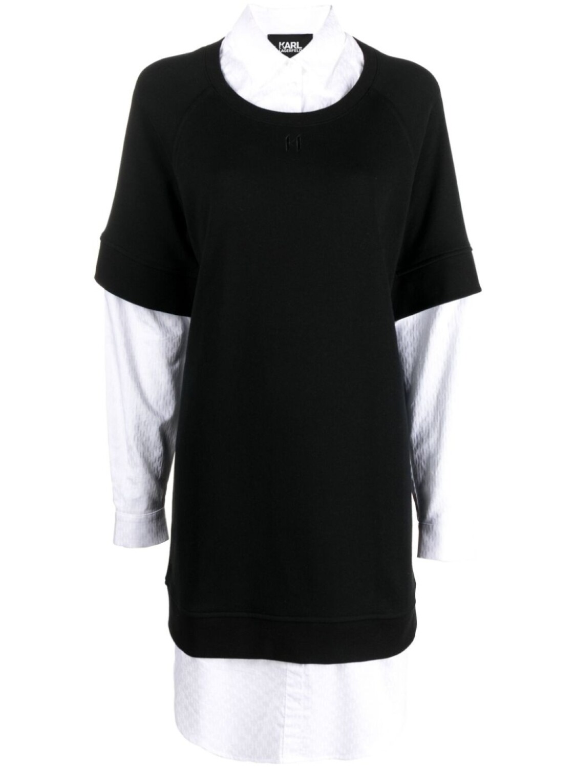 Karl Lagerfeld многослойное платье-толстовка, черный
Karl Lagerfeld многослойное платье-толстовка, черный