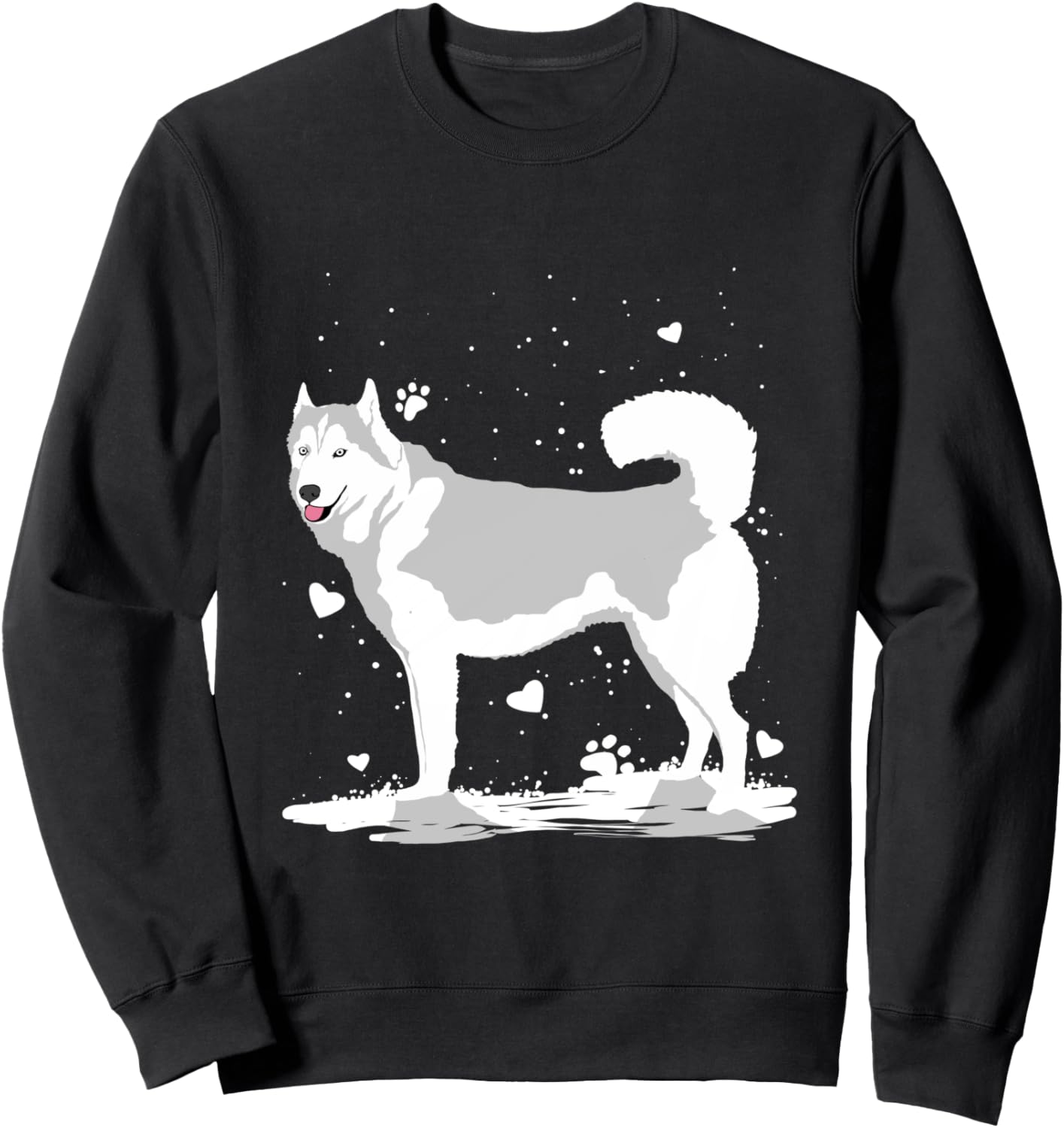 Толстовка с изображением сибирской хаски в снегу Siberian Husky Dog Gifts, черный
Толстовка с изображением сибирской хаски в снегу Siberian Husky Dog Gifts, черный