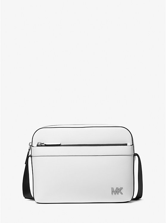 Сумка через плечо Cooper из сафьяновой кожи Michael Kors, белый
Сумка через плечо Cooper из сафьяновой кожи Michael Kors, белый