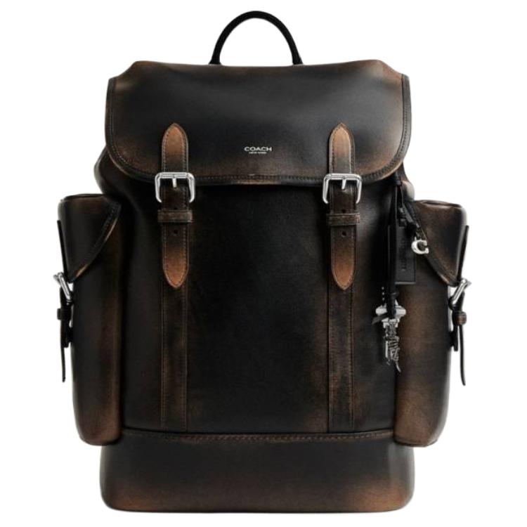 COACH Кожаный рюкзак средний мужской черный
COACH Кожаный рюкзак средний мужской черный