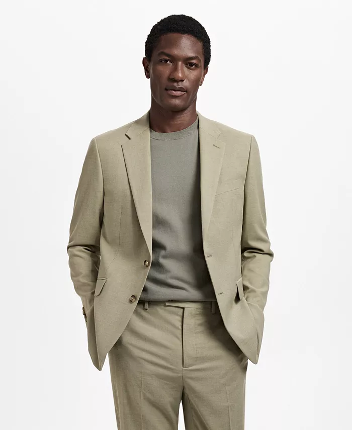 Мужской пиджак Milan в приталенном крое Mango, зеленый
Мужской пиджак Milan в приталенном крое Mango, зеленый