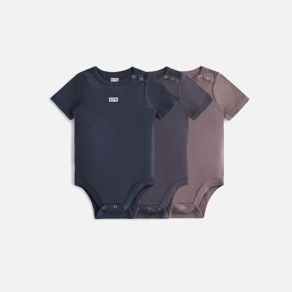 Детское боди Kith Baby Palette 3-Pack Bodysuit, цвет Battleship
Детское боди Kith Baby Palette 3-Pack Bodysuit, цвет Battleship