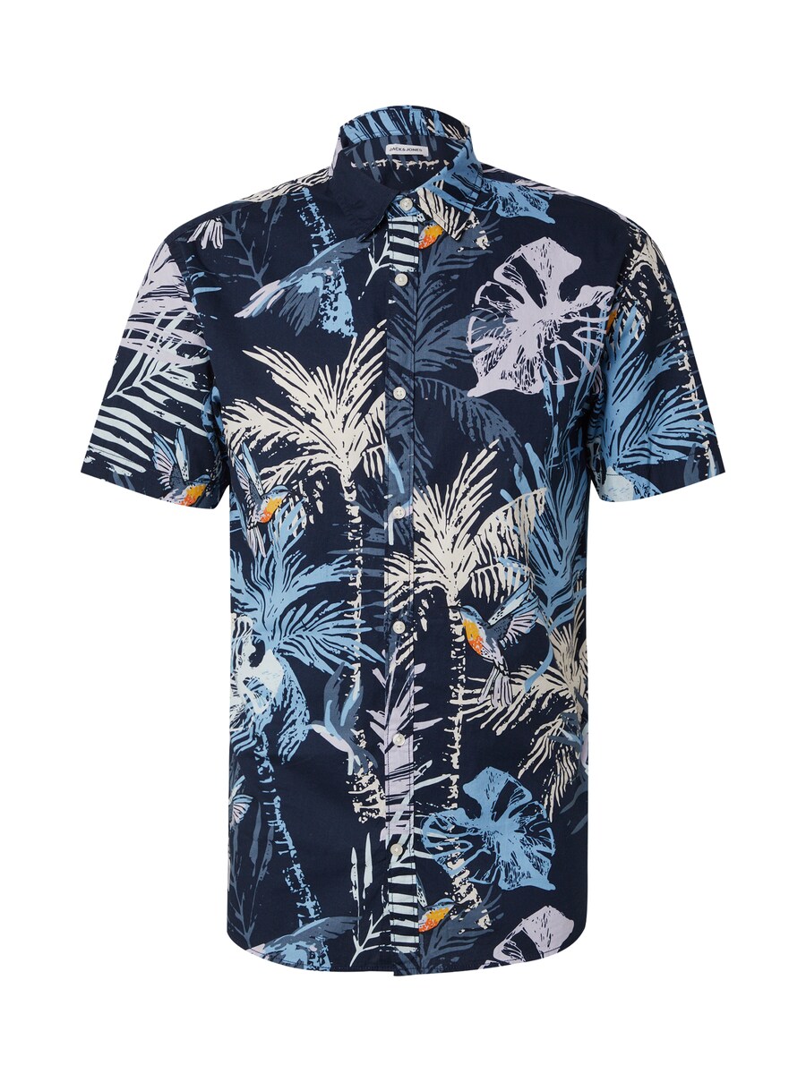 Удобная рубашка на пуговицах JACK & JONES JJHawaii, цвет Night blue/Light blue
Удобная рубашка на пуговицах JACK & JONES JJHawaii, цвет Night blue/Light blue