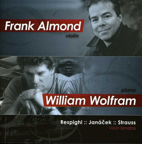 CD диск Respighi / Janacek / Strauss / Almond / Wolfram: Violin Sonatas
CD диск Respighi / Janacek / Strauss / Almond / Wolfram: Violin Sonatas