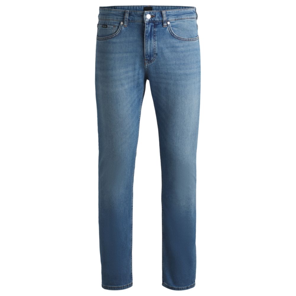 Узкие джинсы Delaware из чистого синего эластичного денима BOSS
Узкие джинсы Delaware из чистого синего эластичного денима BOSS