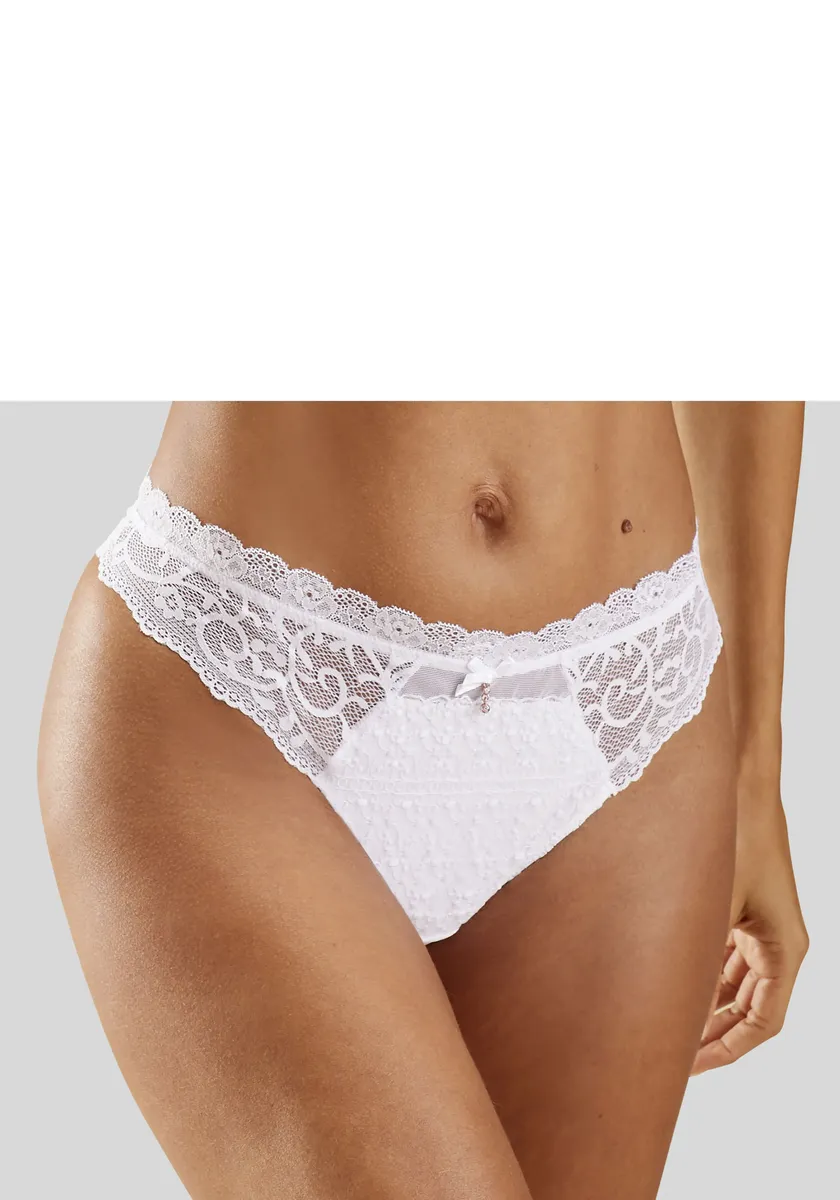 Трусики Nuance со слегка прозрачным кружевом с вышивкой, белый
Трусики Nuance со слегка прозрачным кружевом с вышивкой, белый