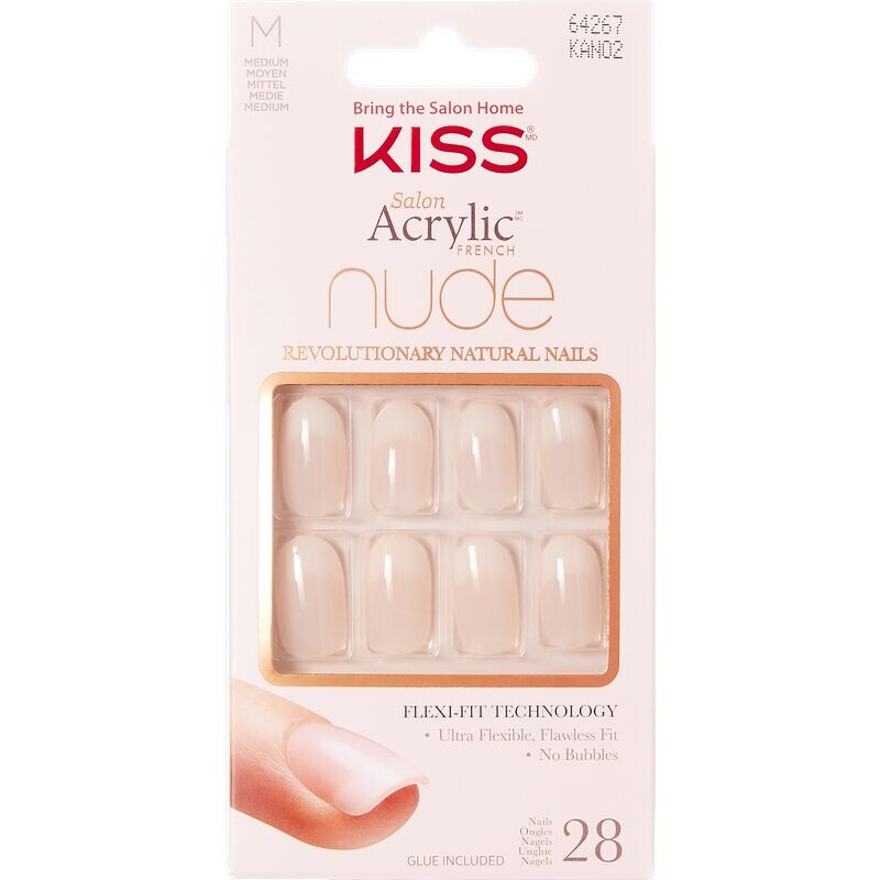 Салонный акриловый нюдовый французский маникюр — Graceful KISS, 28 шт.
Салонный акриловый нюдовый французский маникюр — Graceful KISS, 28 шт.