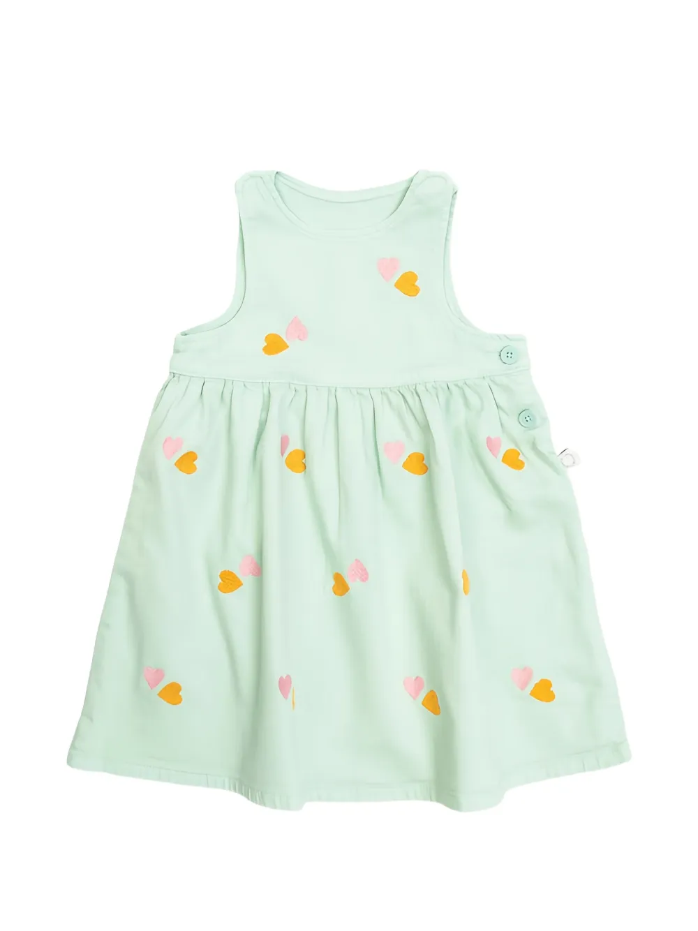 Платье с сердечным мотивом Stella Mccartney Kids, зеленый
Платье с сердечным мотивом Stella Mccartney Kids, зеленый