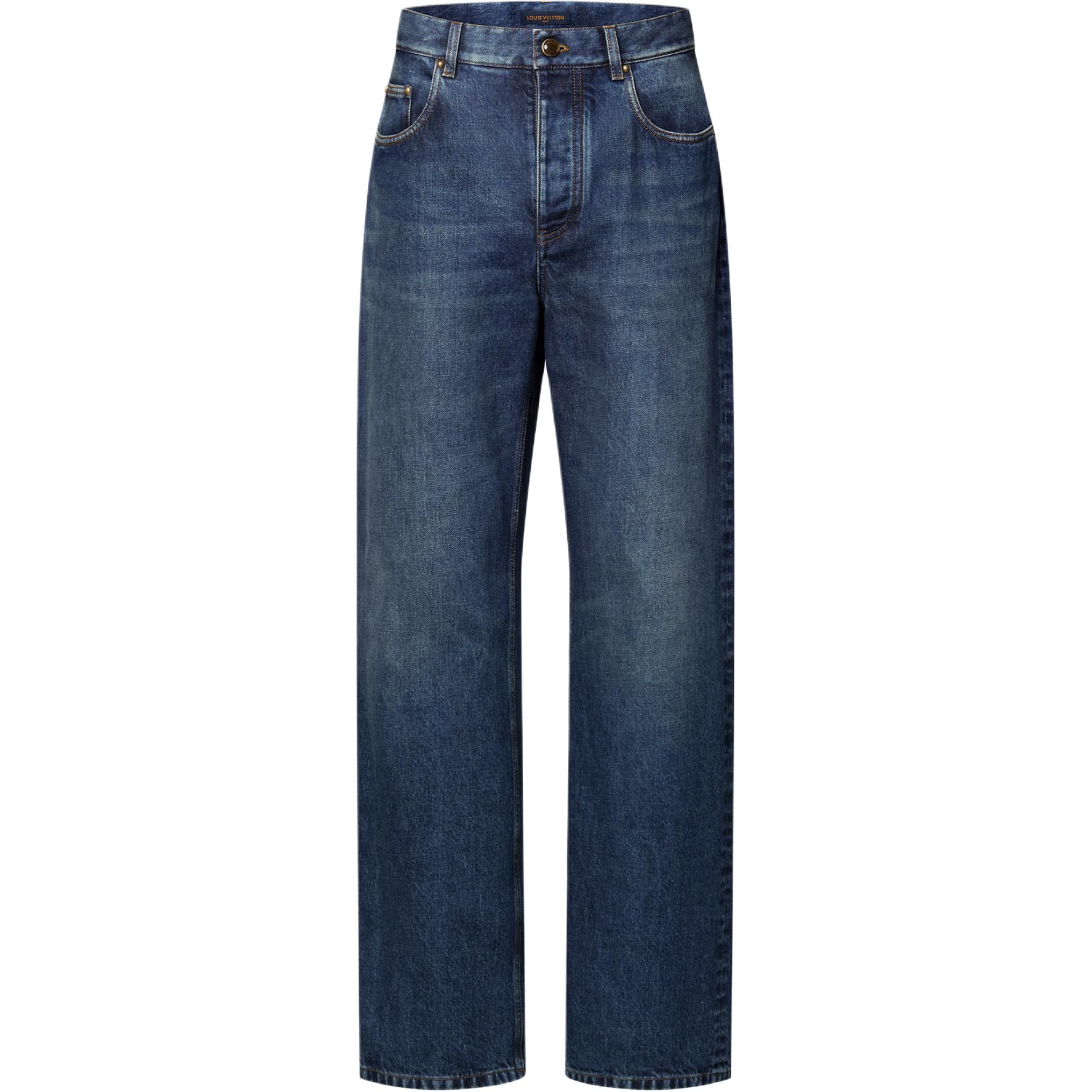 LOUIS VUITTON Джинсы мужские синие Moderate Straight Fit
LOUIS VUITTON Джинсы мужские синие Moderate Straight Fit