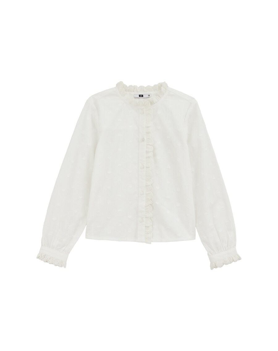 Блузка WE Fashion, белый 
Блузка WE Fashion, белый