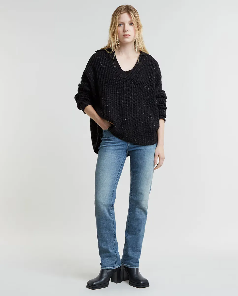 Женские джинсы Strace прямого кроя G-Star Raw, синий 
Женские джинсы Strace прямого кроя G-Star Raw, синий