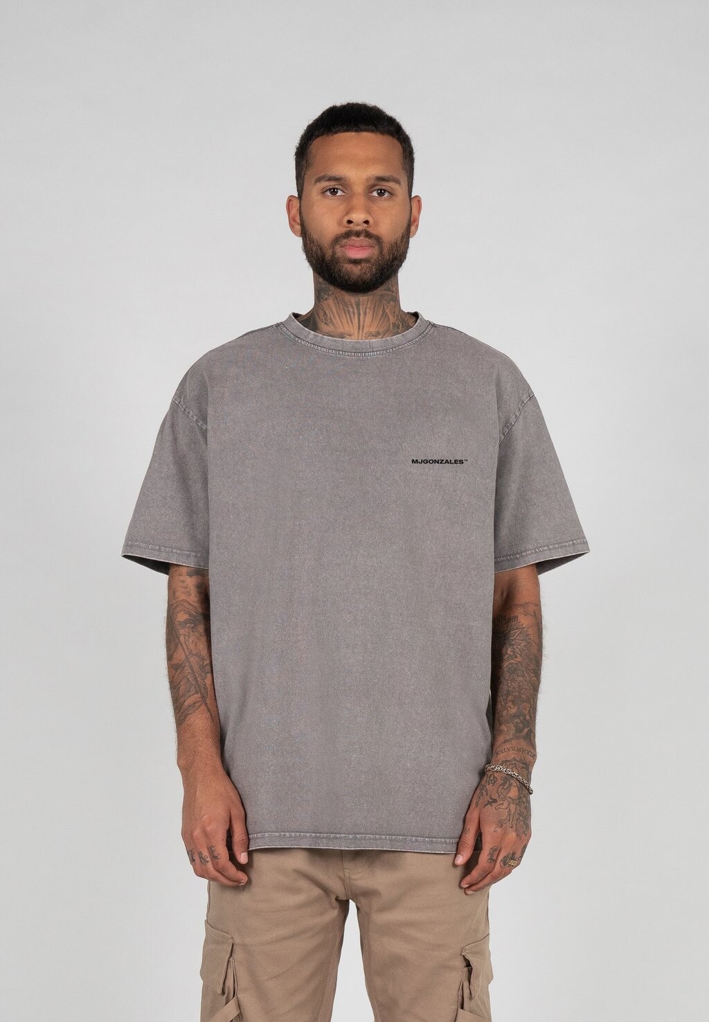 Базовая футболка Acid Washed MJ Gonzales, цвет asphalt 
Базовая футболка Acid Washed MJ Gonzales, цвет asphalt