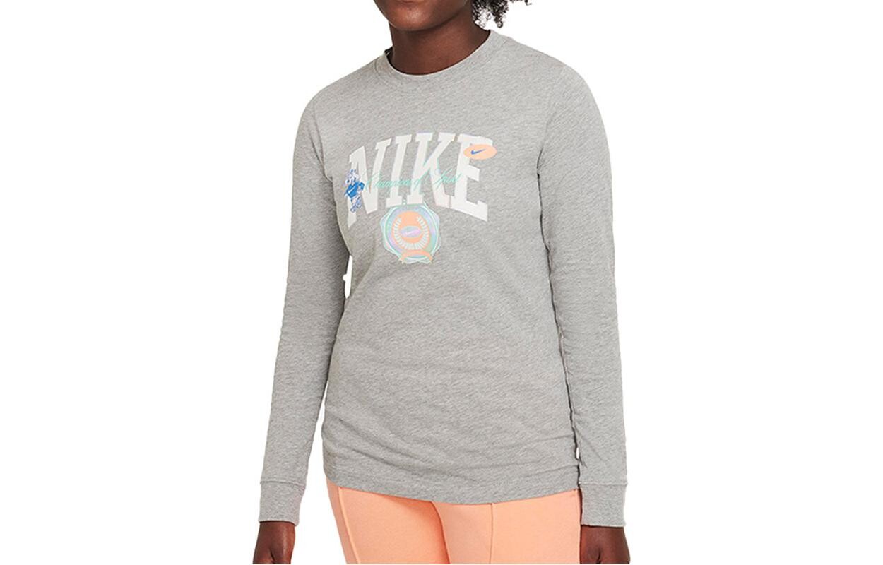 Детская футболка Nike, серый 
Детская футболка Nike, серый