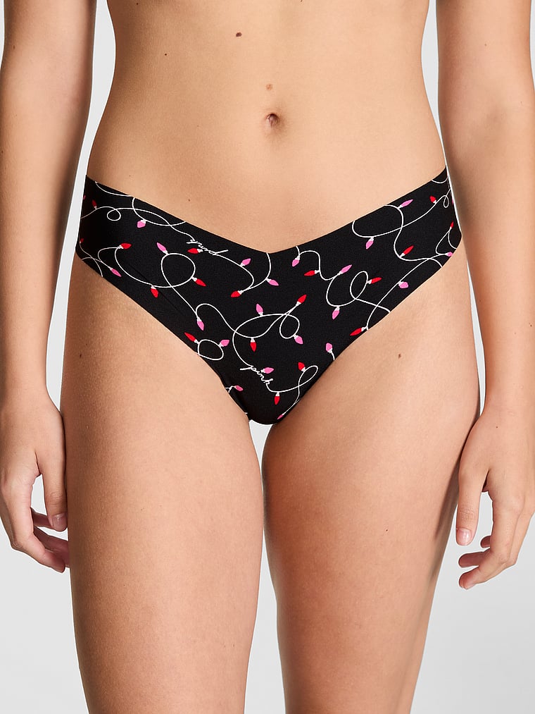 Трусики-Стринги No-Show Pink, smooth black lights print
Трусики-Стринги No-Show Pink, smooth black lights print