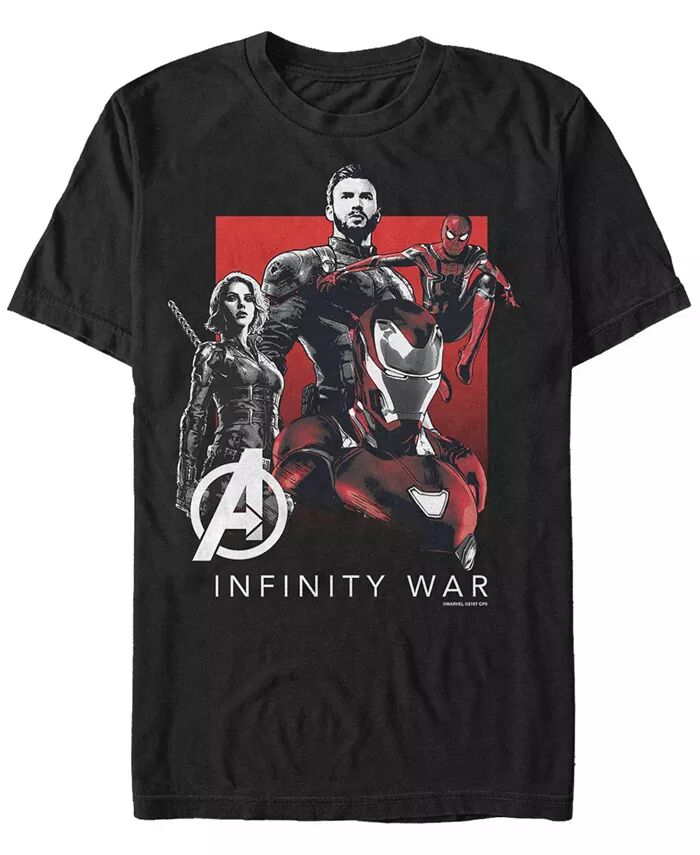 Футболка мужская Marvel Avengers Infinity War с коротким рукавом и черным и красным логотипом Fifth Sun, черный
Футболка мужская Marvel Avengers Infinity War с коротким рукавом и черным и красным логотипом Fifth Sun, черный