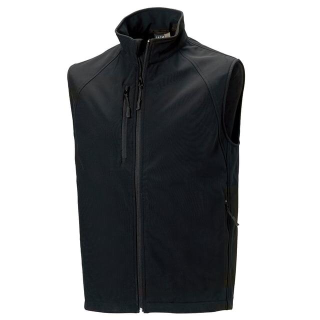 Мужская трехслойная куртка-жилет из софтшелла Russell, черный
Мужская трехслойная куртка-жилет из софтшелла Russell, черный