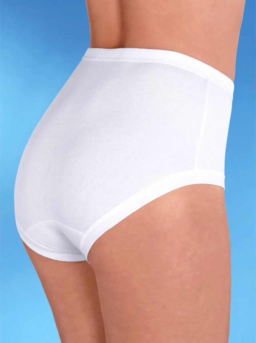 Трусики на талии (5 шт.) Wäschepur, белый
Трусики на талии (5 шт.) Wäschepur, белый