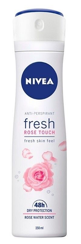 Nivea Rose Touch антиперспирант для женщин, 150 ml
Nivea Rose Touch антиперспирант для женщин, 150 ml