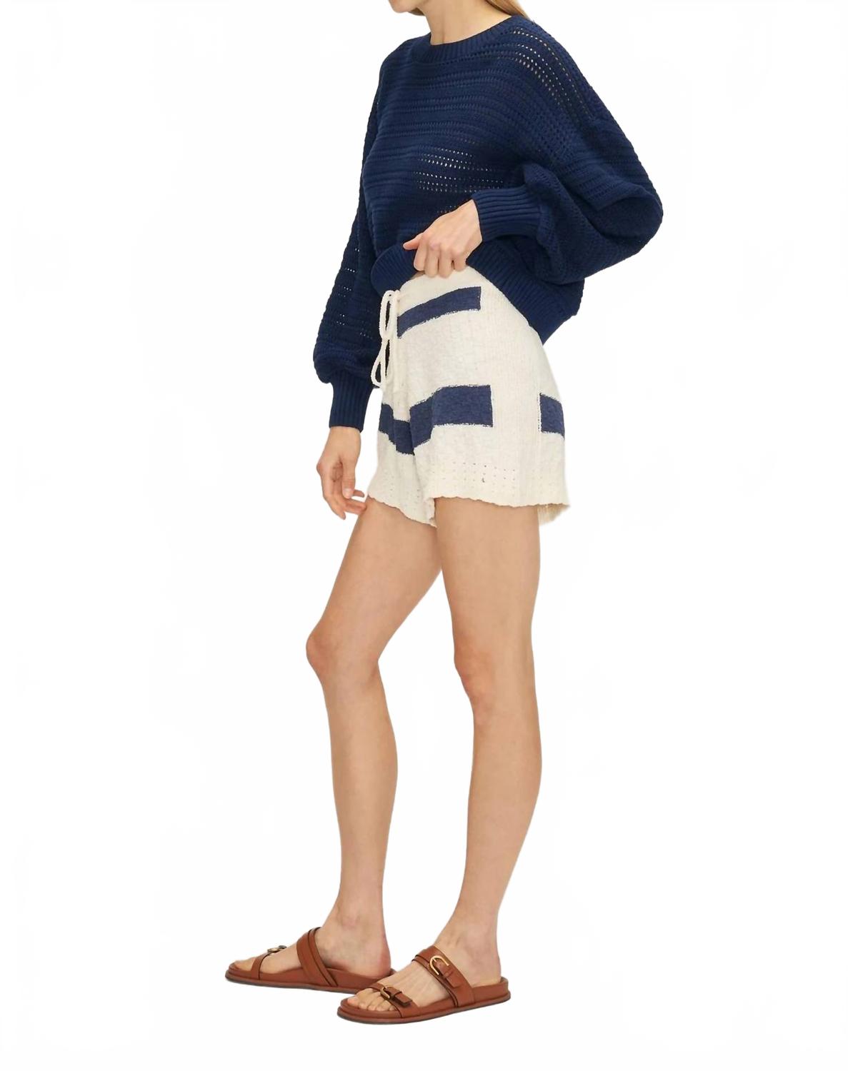 Бейлор шорты в смелой синей полоске MELISSA NEPTON
Бейлор шорты в смелой синей полоске MELISSA NEPTON