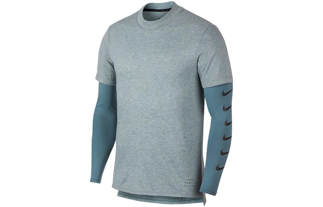 Футболка мужская синяя стираная Nike, синий
Футболка мужская синяя стираная Nike, синий