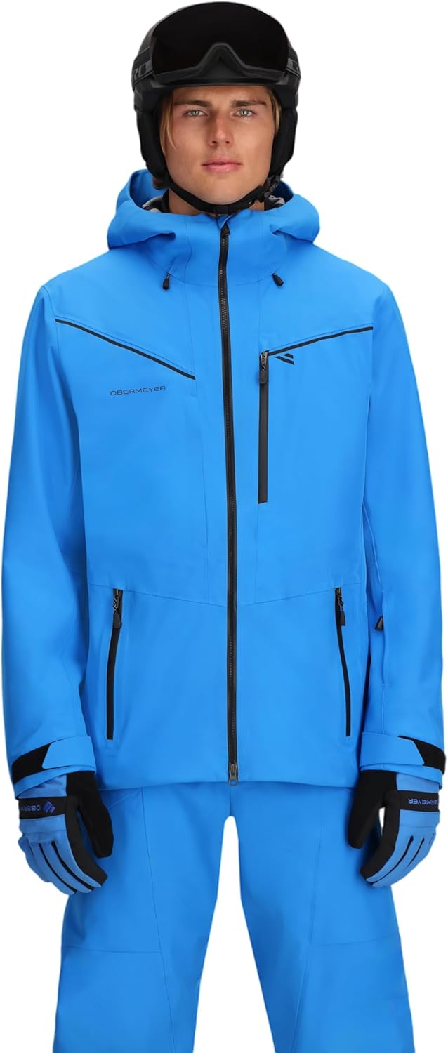 Мужская куртка Obermeyer Foraker Shell с пришитым капюшоном, длинными рукавами и регулируемыми манжетами. Шикарная и удобная куртка., Blue Bali
Мужская куртка Obermeyer Foraker Shell с пришитым капюшоном, длинными рукавами и регулируемыми манжетами. Шикарная и удобная куртка., Blue Bali