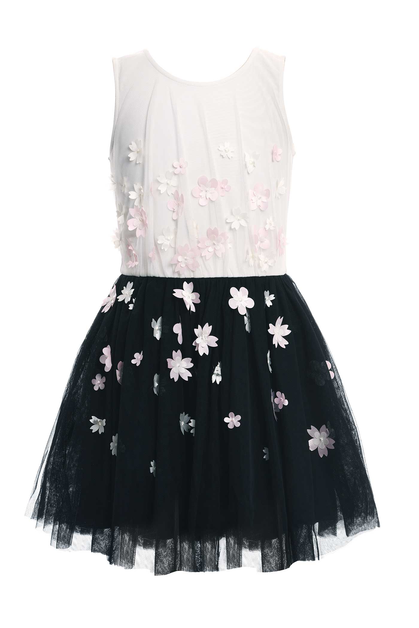 Платье для девочек с пышной юбкой и расклешенным кроем Hannah Banana, белый/черный
Платье для девочек с пышной юбкой и расклешенным кроем Hannah Banana, белый/черный