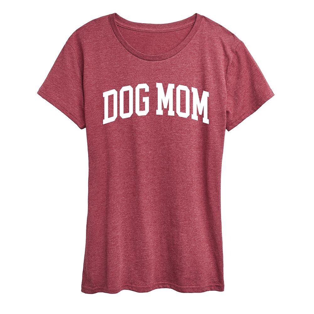 Женская футболка с рисунком Dog Mom Collegiate Licensed Character, цвет Heather Red
Женская футболка с рисунком Dog Mom Collegiate Licensed Character, цвет Heather Red