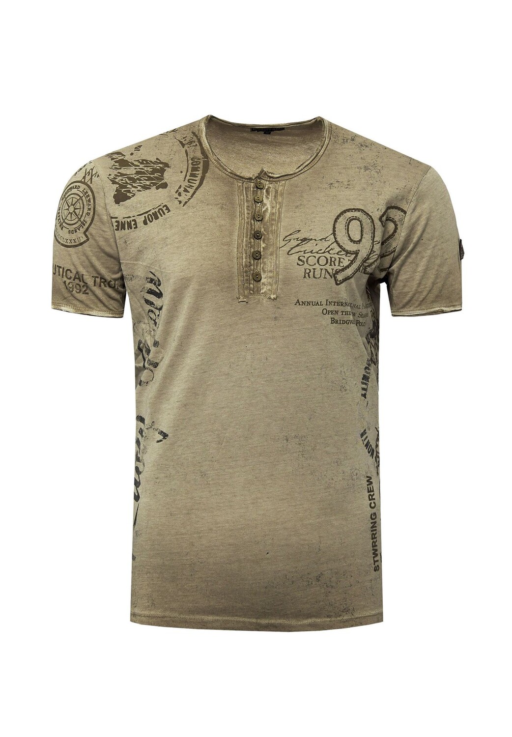 Футболка с принтом сбоку RUSTY NEAL, хаки
Футболка с принтом сбоку RUSTY NEAL, хаки