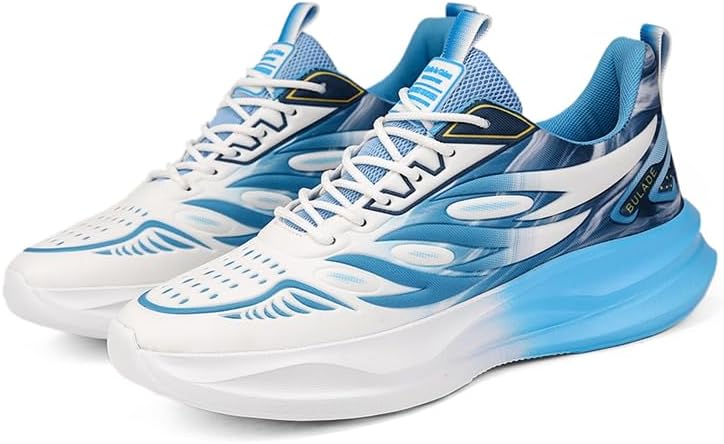 Мужские вязаные кроссовки с сеткой и шнуровкой, повседневные, с круглым носком и толстой подошвой, легкие низкие спортивные туфли, подходящие для прогулок, путешествий и игры в бадминтон Igzbibg, белый
Мужские вязаные кроссовки с сеткой и шнуровкой, повседневные, с круглым носком и толстой подошвой, легкие низкие спортивные туфли, подходящие для прогулок, путешествий и игры в бадминтон Igzbibg, белый