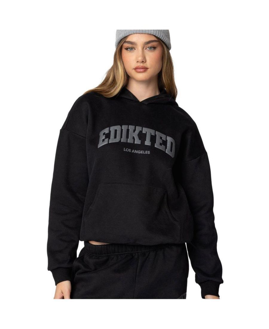 Женская толстовка с капюшоном Edikted, Black
Женская толстовка с капюшоном Edikted, Black