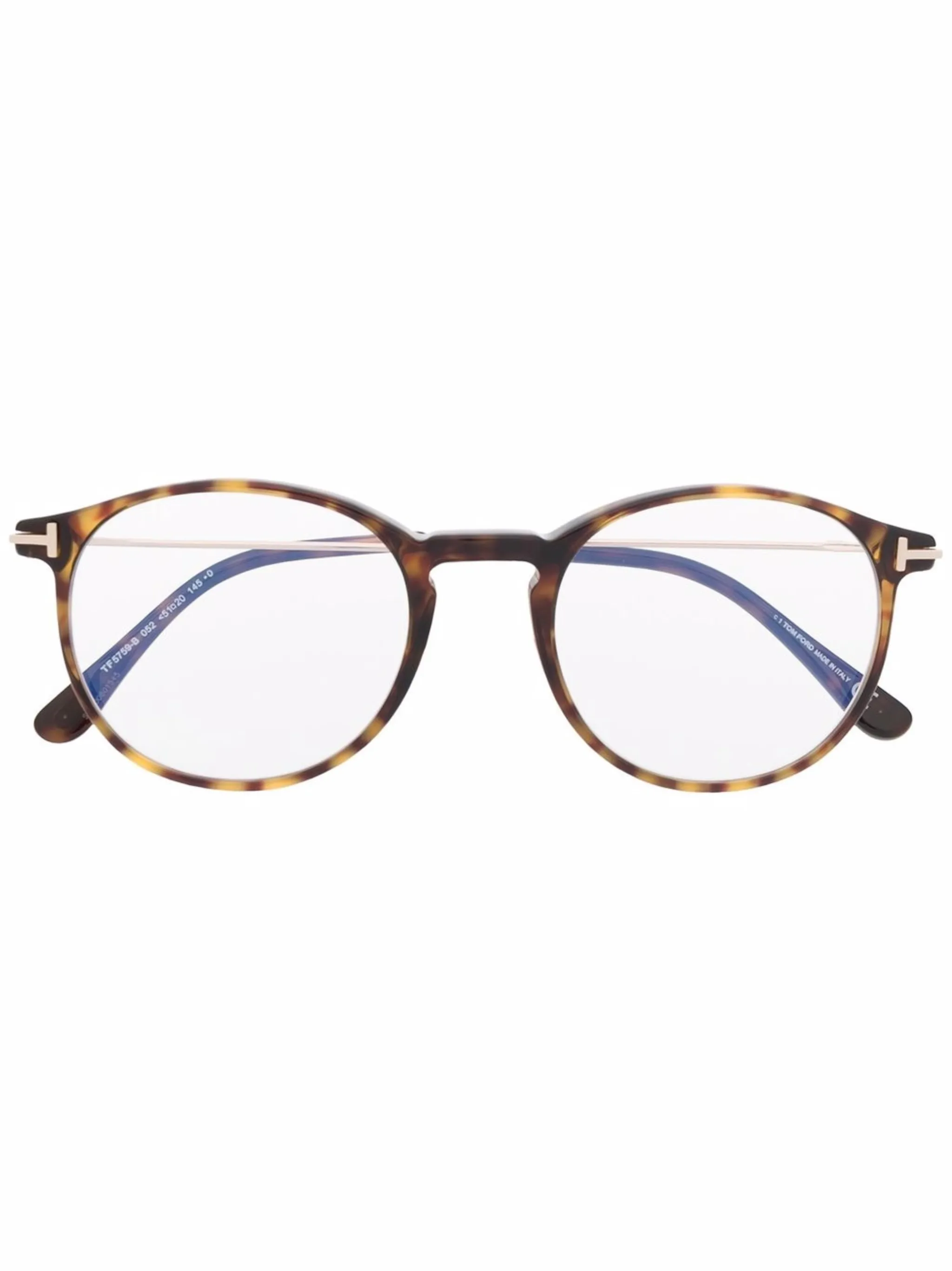 Очки в круглой оправе черепаховой расцветки Tom Ford Eyewear, коричневый
Очки в круглой оправе черепаховой расцветки Tom Ford Eyewear, коричневый