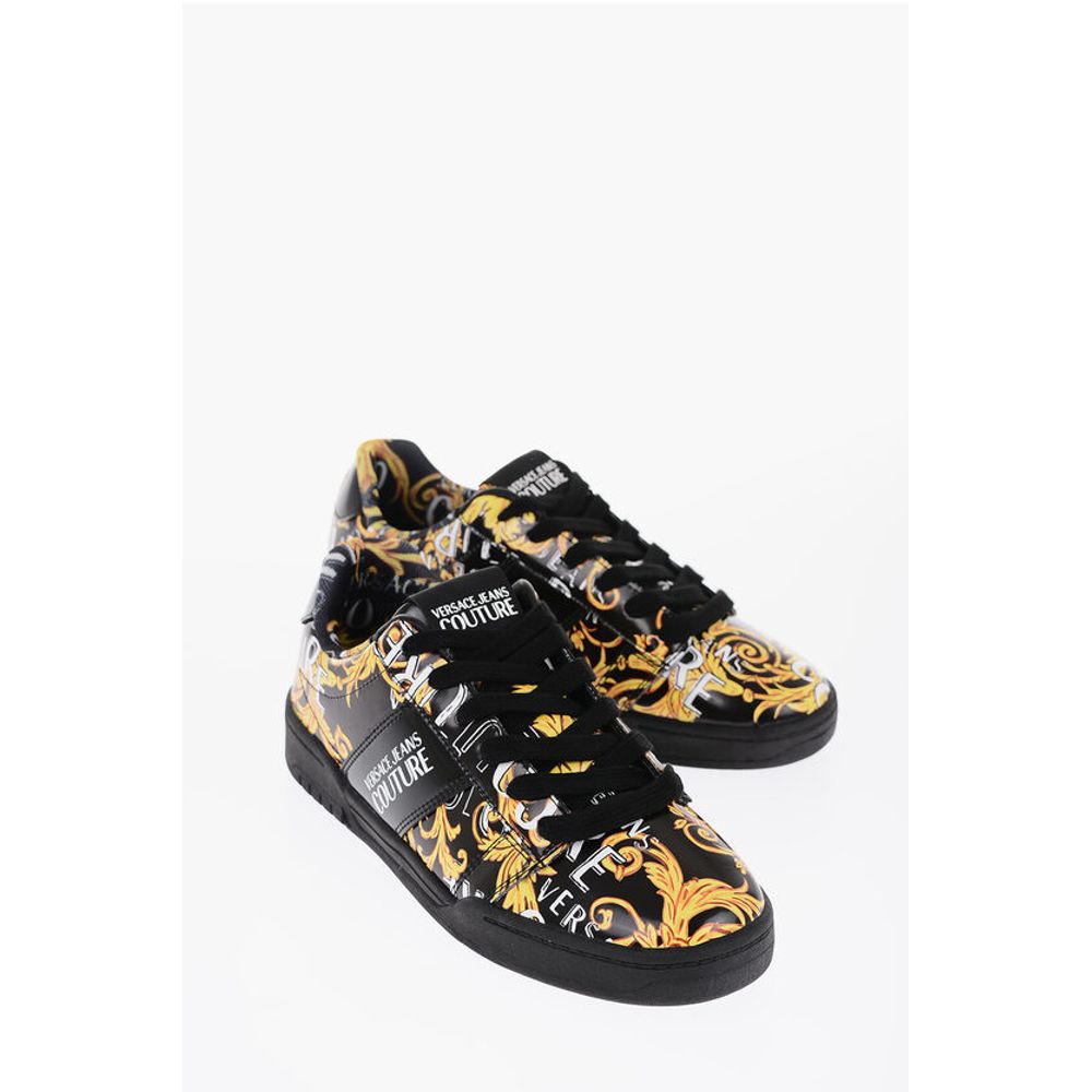 JEANS COUTURE Кроссовки с барочным мотивом, лакированная кожа, BROOKLYN, низкие Versace, Black
JEANS COUTURE Кроссовки с барочным мотивом, лакированная кожа, BROOKLYN, низкие Versace, Black